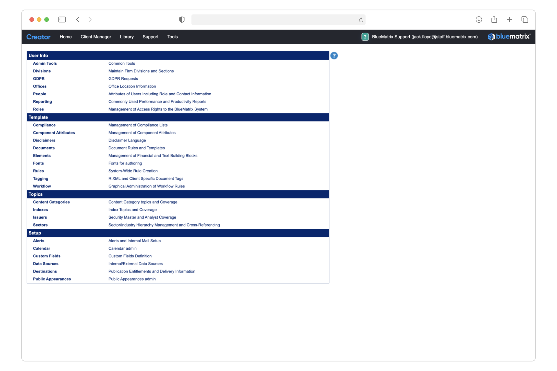 original creator landing page