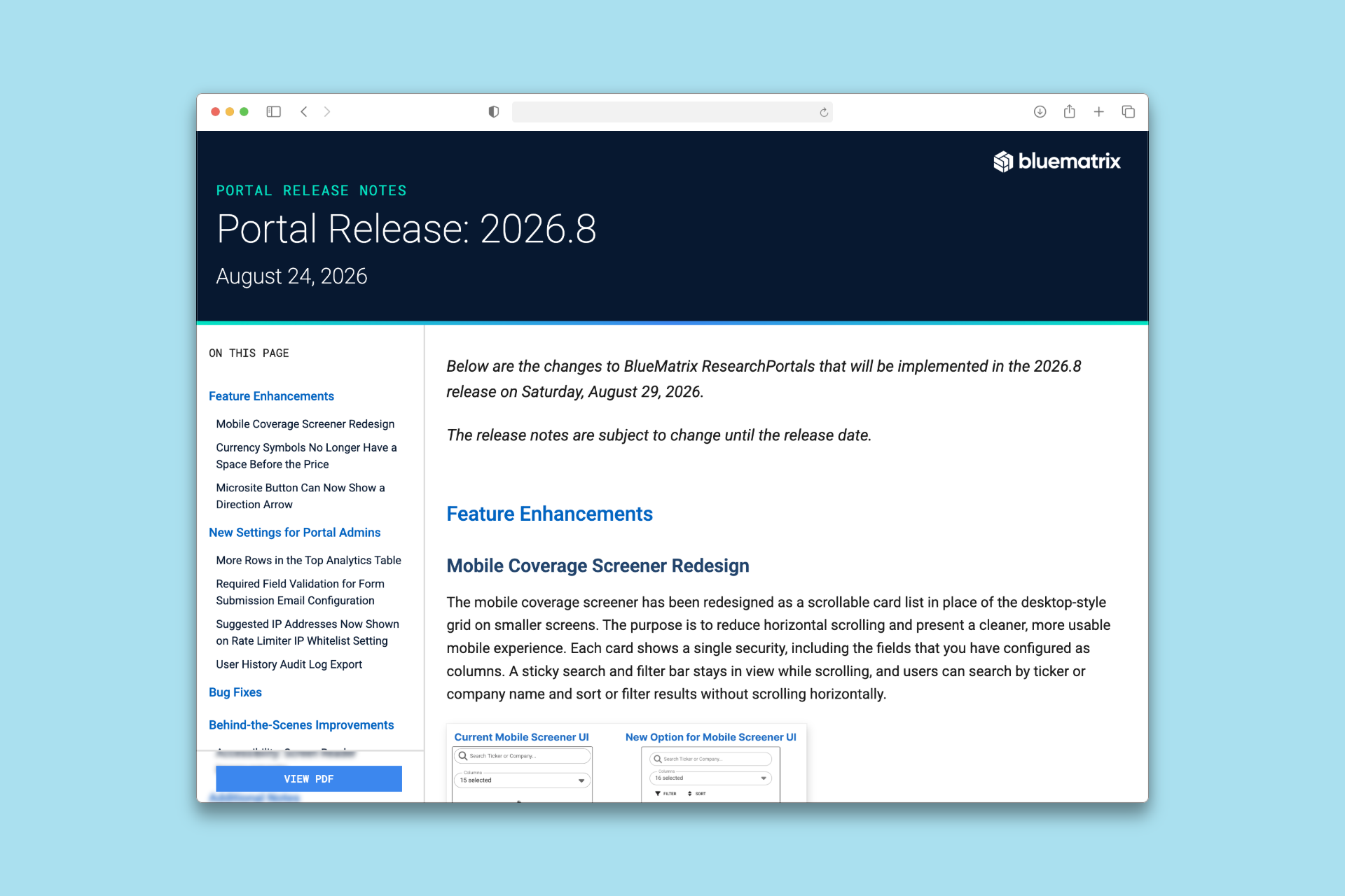Product Comms Templates